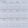 100Pcs Press On Nail Tips Full Cover Ultra-Thin False Nails Patches Gel Nails Extension System Clear Fake Nails Art Accessories