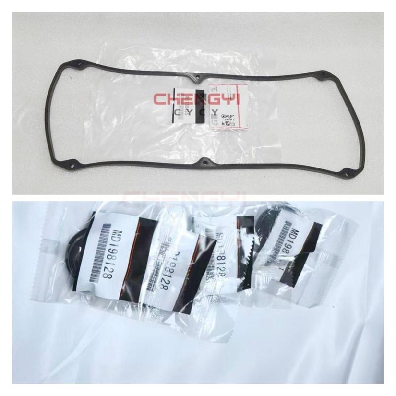 4G63 4G64 Valve Cover Cylinder Head Rocker Gasket Spark Plug Sealing Ring For Pajero Montero V11W V31W KG5W MD188435 MD198128