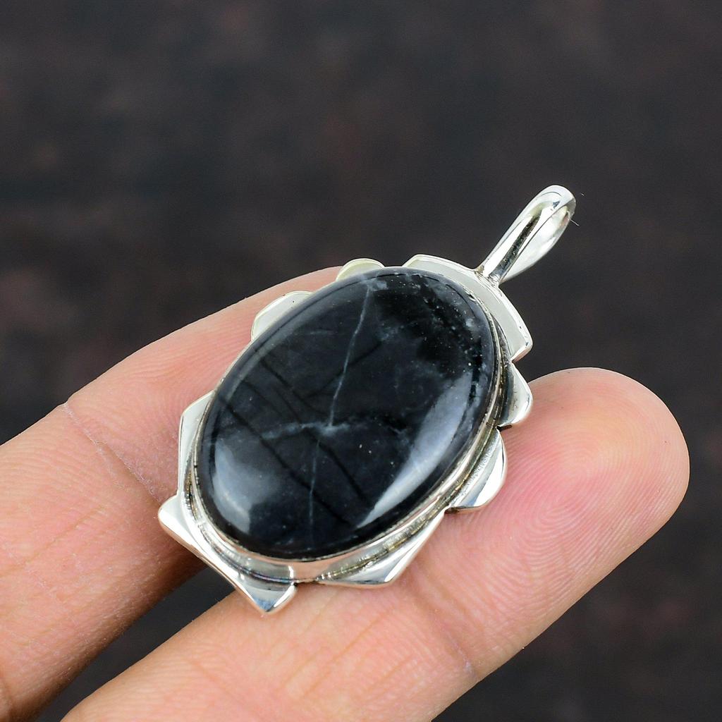 Picasso Jasper Pendant Handmade Gemstone Pendant Dainty Jewelry 925 Sterling Silver Pendant Handmade Pendant Brand New Pendant Gift For Wife