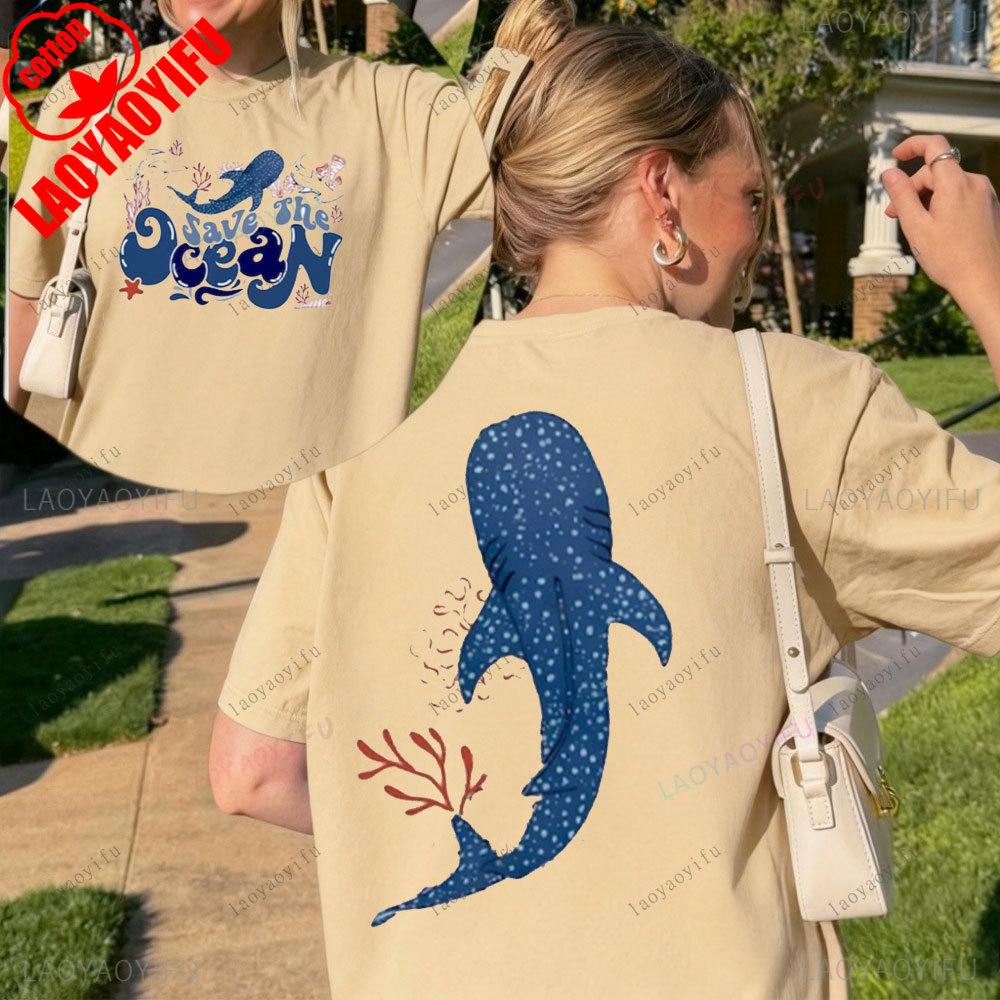 

Защити Океан Футболка Летняя Новая Футболка с Океаном Футболка Спаси Океан Одежда Оверсайз Pinterest Топы Подарок для Мамы S