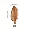 1PCS Serving Wooden Tray Restaurant Western Food Plate Japanese Creative Breakfast Wooden Plate Sushi Dessert Fruit