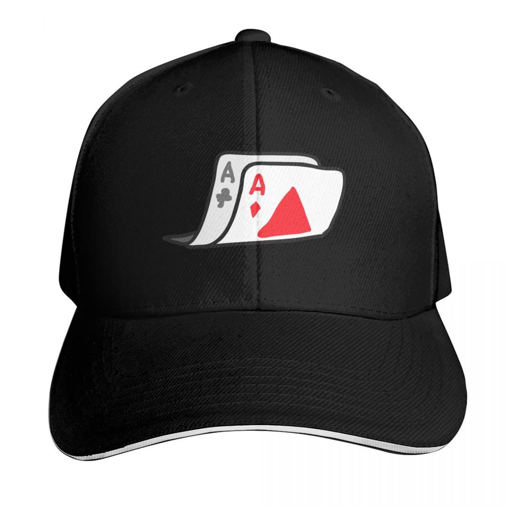 Poker AA Baseball Cap Fishing Hat GentleUnisex Hat New In The Hat Golf Wear Unisex Womens
