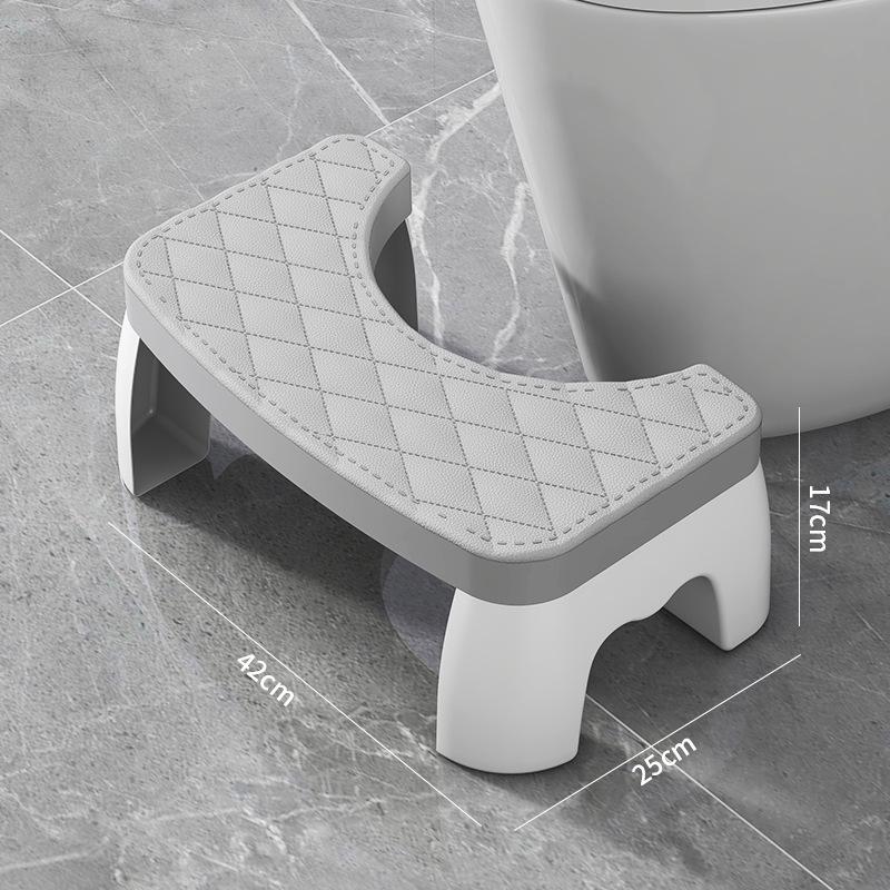 Bathroom Squat Toilet Stool & Shoe Changing Pedal