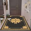 European Style Entrance Door Mat Bedroom Door Anti Slip and Absorbent Bathroom Floor Mat Bathroom Door Mat