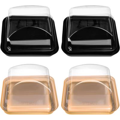 150 Pcs Clear Plastic Mini Cake Boxes Muffin Boxes Biscuit Boxes Cheese Pastry