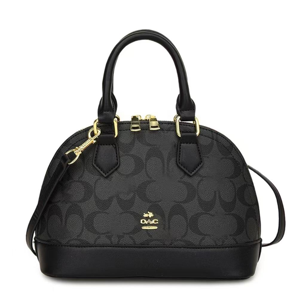 Women's Retro Print Versatile Tote: European & American Fashion Shoulder Crossbody Bag