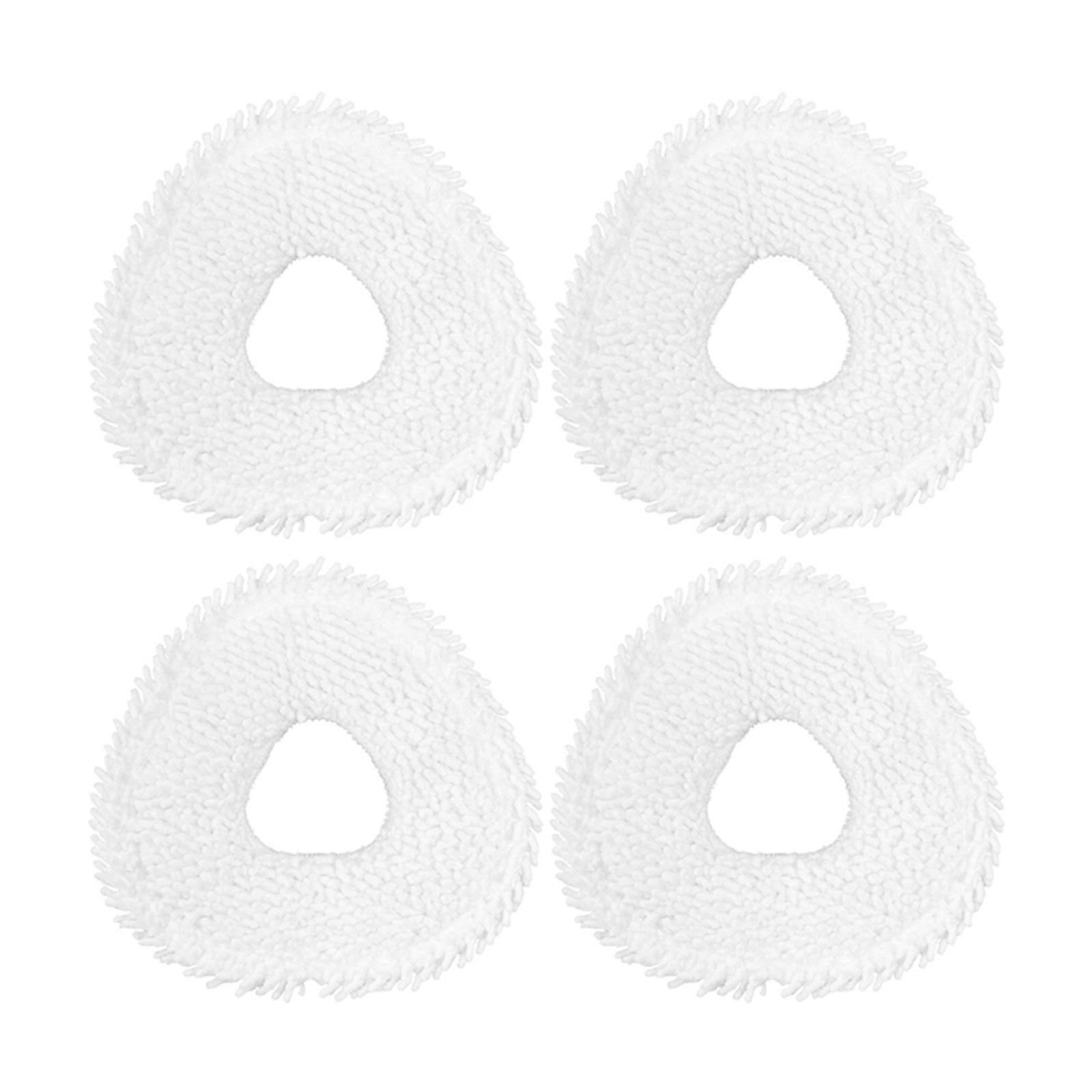 

Набор из 4 моющихся салфеток для швабры-робота-пылесоса, сменный волоконный материал для Narwal J4