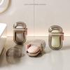 Sealed Soap Dish Transparent Soap Case Creative Travel Soap Box  Home