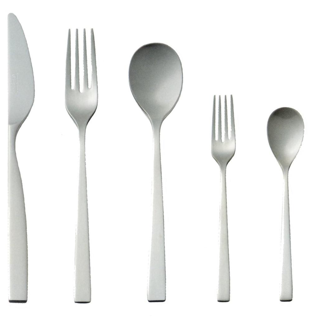 Nagao Tsubame Shinko Kogyo SUNAO Dinner Cutlery Set of 10 Pieces Stainless Steel Made In Japan 18-8