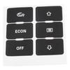 For A6 C5 AC Button Repair Kit Enhanced Illumination Long lasting Performance