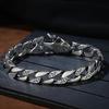 Handmade Rattan Grass Cuban Bracelet Men's Retro Old Hand Ornaments Ins Hip-hop Style Couple To Send Boyfriend Gifts Jewelry