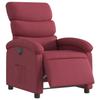 VidaXL Fauteuil inclinable électrique Rouge bordeaux Tissu, fauteuil électrique pour personnes âgées, fauteuil inclinable, 3203957