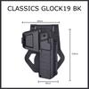 Taktisches Glock 17 18 19 Bewegliches Pistolenholster IR Laser Taschenlampe Montiert Airsoft Colt G17 Verriegelung Waffe Waffenlicht X300