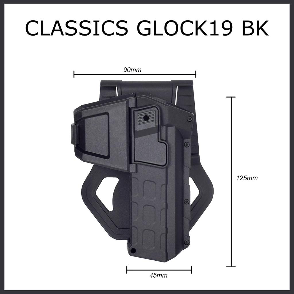 Taktisches Glock 17 18 19 Bewegliches Pistolenholster IR Laser Taschenlampe Montiert Airsoft Colt G17 Verriegelung Waffe Waffenlicht X300
