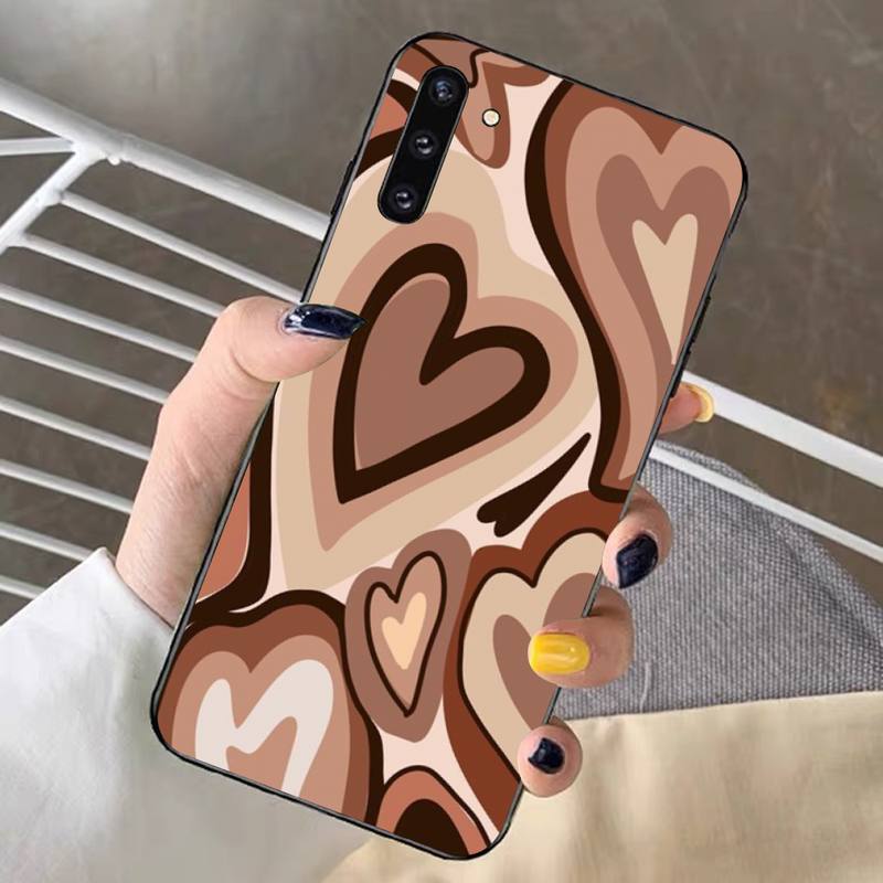 Love Heart Phone Case for Samsung Note 5 7 8 9 10 20 Pro Plus Lite Ultra A21 12 72