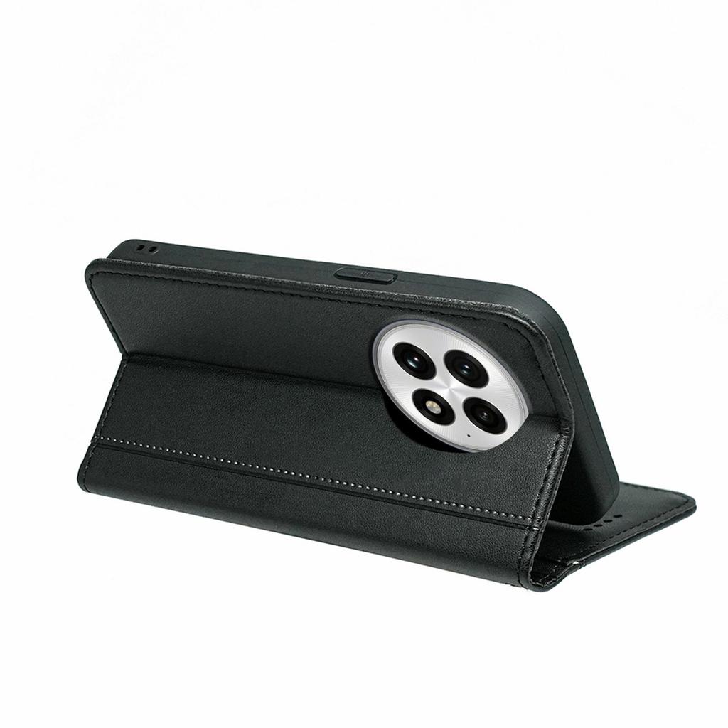 HX01 For OnePlus 13 Wallet Case Magnetic Closing PU Leather Phone Cover