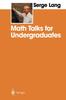 The Math Talks for Undergraduates Book