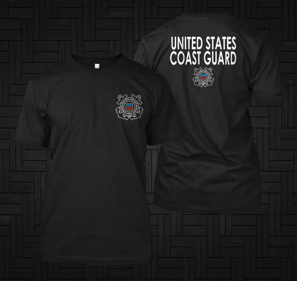 United States Coast Guard USCG T-Shirt. Summer Cotton Short Sleeve O-Neck Mens T Shirt S-3XL