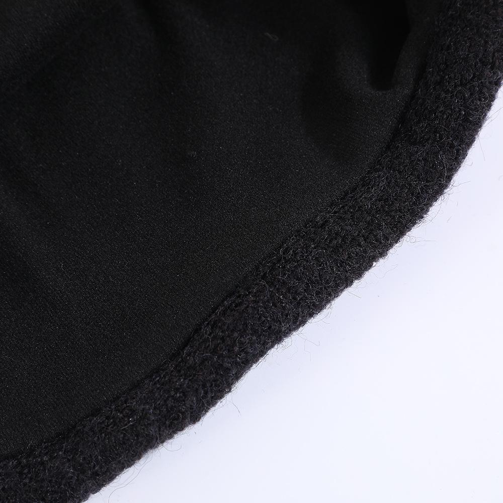 Korean Style Slouchy Beanie for Men & Women - Oversized, Deep Fit for Large Heads, Y2K Winter Fashion Hat, Face Slimming Couple Style