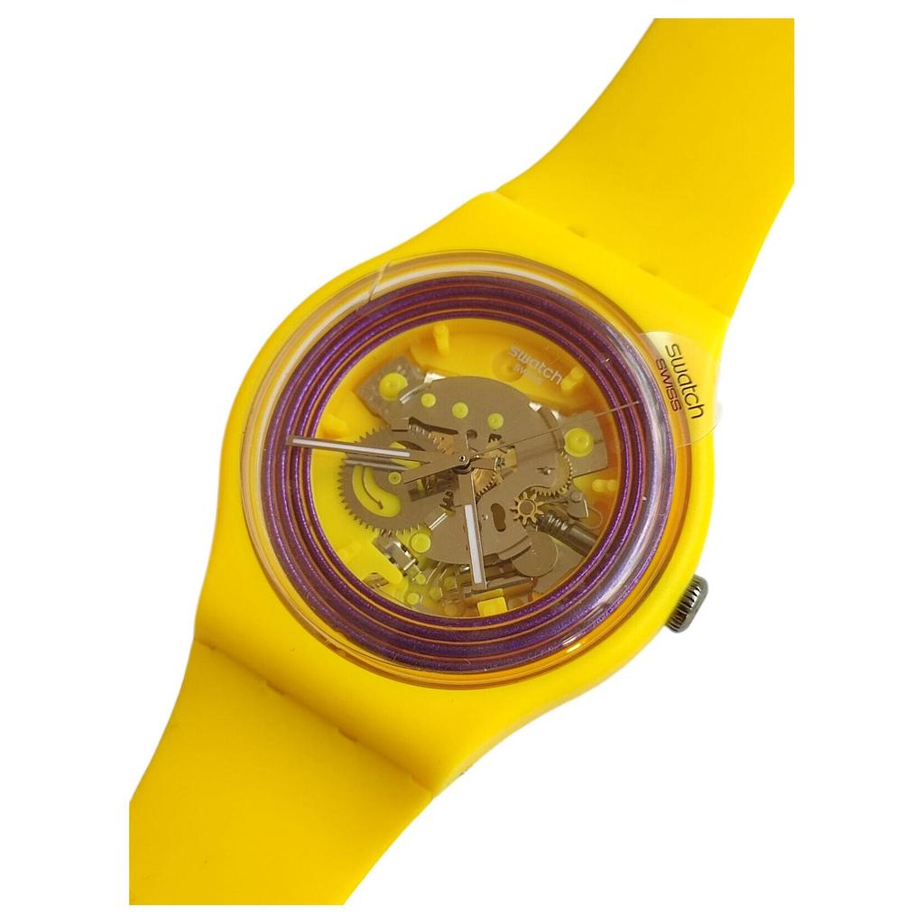 Swatch Unisex 41mm Purple Watch SO29J100 SO29J100