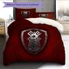 Rotherham United F.C.  Pattern Bedding Quilt Set  Home Decoration  Gift (1 * duvet cover + 2 * pillowcase  without core)