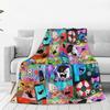 BFDI Inanimate Insanity All Characters Blankets Quality Super Soft Bedding Throws Winter Camping Couch Chair Fluffy Bedspread