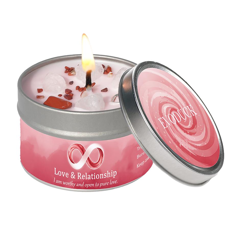 Lemon&Peppermint Scented Candle | Ideal Gift for Couples,Handmade candle gift for Halloween, friends, Christmas Gift for Him,Her