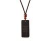 Ebony Pendant Necklace for Couples - Wushi Pai Ethnic Style Sweater Chain