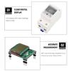Digital Electric Energy Meter Single Phase DIN Rail Electricity Meter One Phase Two Wire