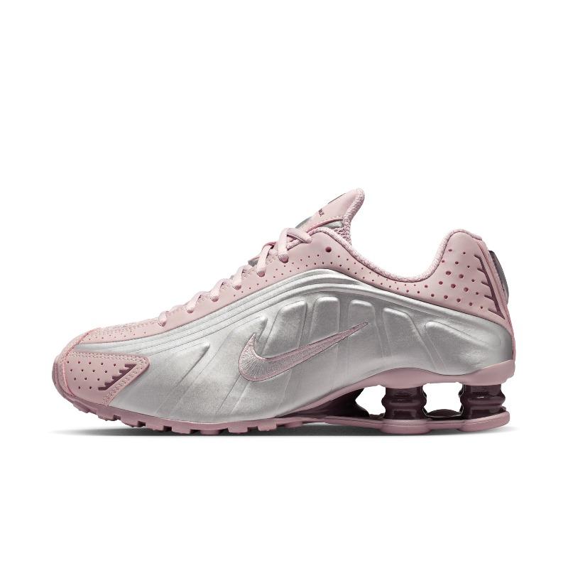 Nike Women s Breathable Air Column High Heel Sneakers for Summer Cushioning Fitness Shoes - NIKE SHOX R4 AR3565 35.5