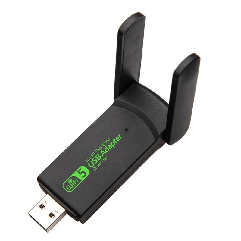 

Reliable WiFi Card RTL8811CU 650M,Wireless USB WiFi Adapters Not Required Driver , Stable WiFi Connection 2.4Ghz/5.8Ghz 1