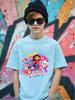 CatRat Gabby's Dollhouse Short Sleeve T Shirt Children Summer Cute Cartoon Crewneck Boys Girls Ages 3-14