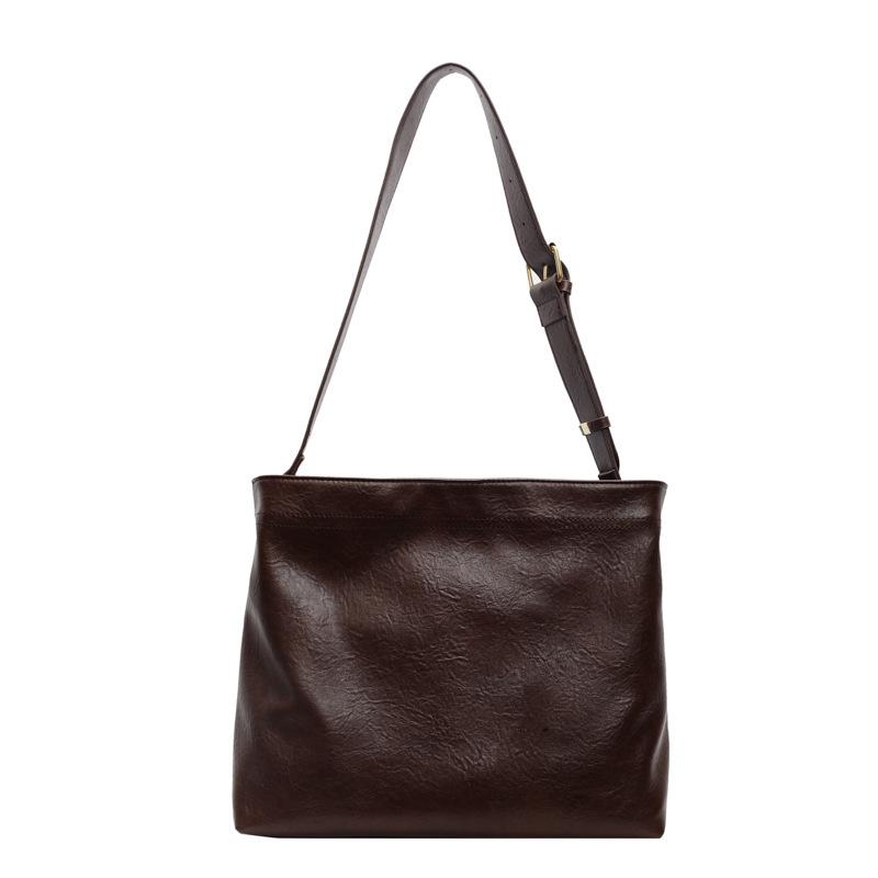 Large Capacity Bag Women's New Fashion Shoulder Messenger Bag Versatile Class Bag