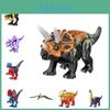 Bunte Jurassische Beutel-Dinosaurier Bausteine 8 Sorten Intelligentes Spielzeug