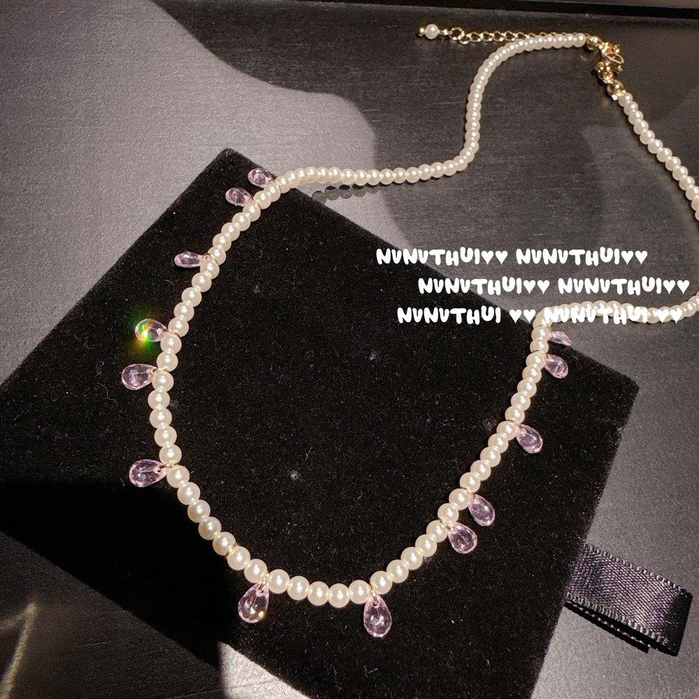 Haute Couture Jewelry High Carbon Love Crown Various Ways To Wear Detachable Ring Morgan Powder Love Bubble Zircon Necklace