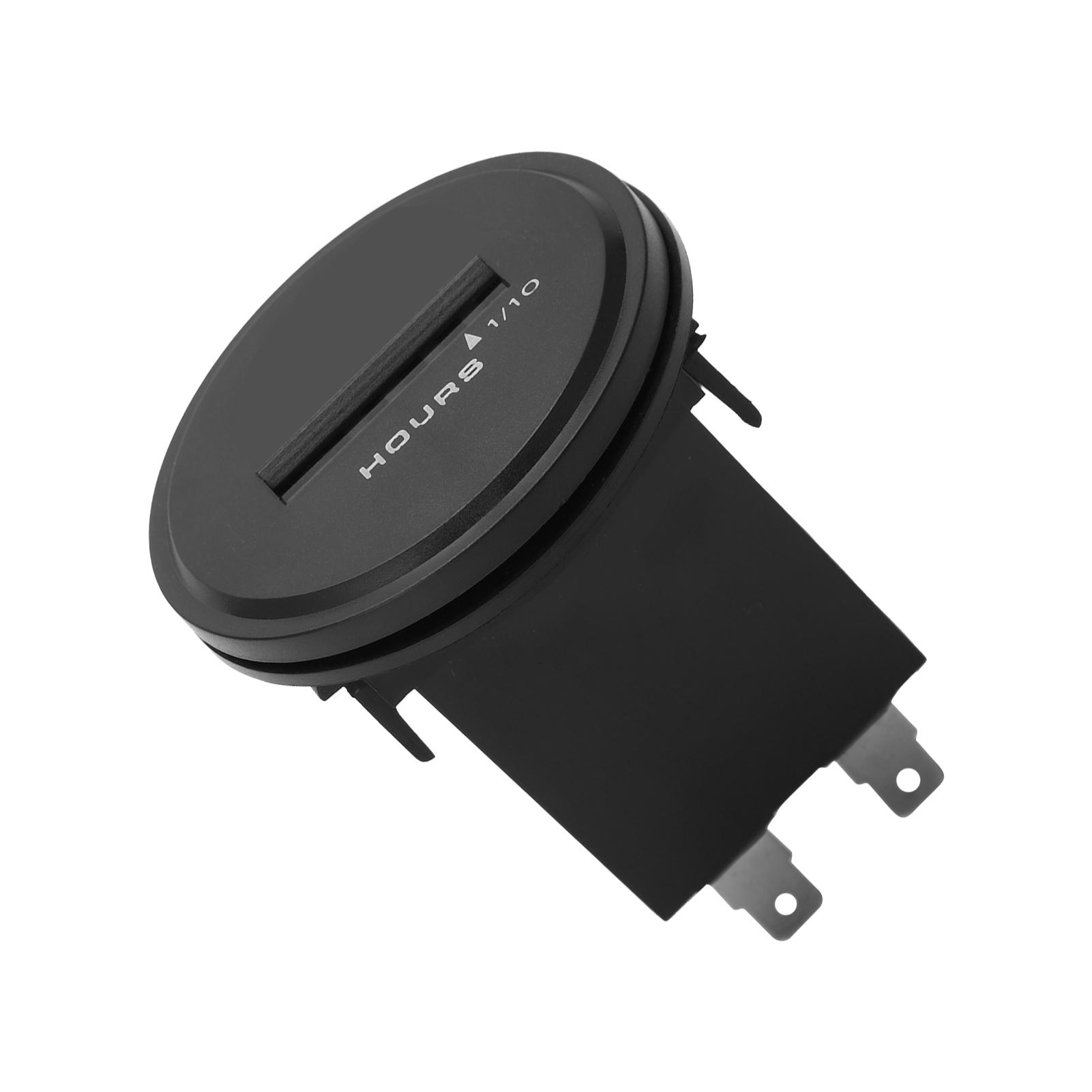 Механический счетчик моточасов Водонепроницаемый Пыленепроницаемый Измеритель часов Профессиональный счетчик моточасов двигателя для Авто