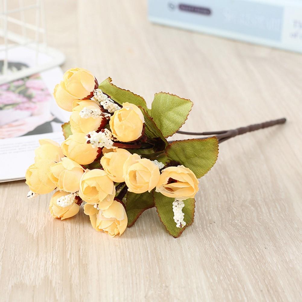 Artificial Rose Small Bud Christmas Decorations DIY