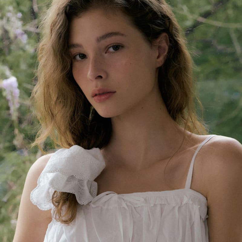 Lucirzu Lace Scrunchie (ivory)