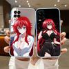 Rias Gremory Phone Case for Motorola Edge 20 30 S30 40 50 Fusion Lite Plus Pro Ultra Neo One Action Zoom Hyper Power Macro Vision