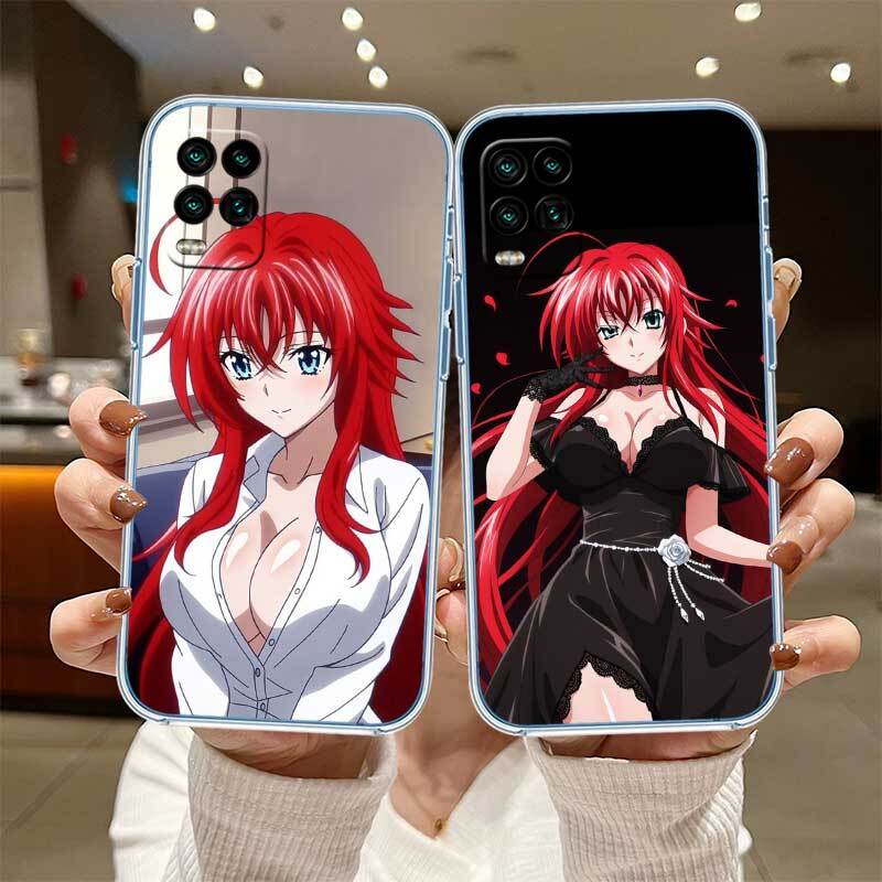 Rias Gremory Case for Motorola E7 E22 E20 E13 E15 E22S E30 E40 G10 G20 G04 G22 G23 G05 G75 G35 G55 G6 G7 G8 G9 Plus Power Play