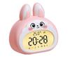 Super Cute Cloth Rabbit 1011 New Children's Intelligent Voice Alarm Clock Student Special Electronic Clock Get Up Artifact