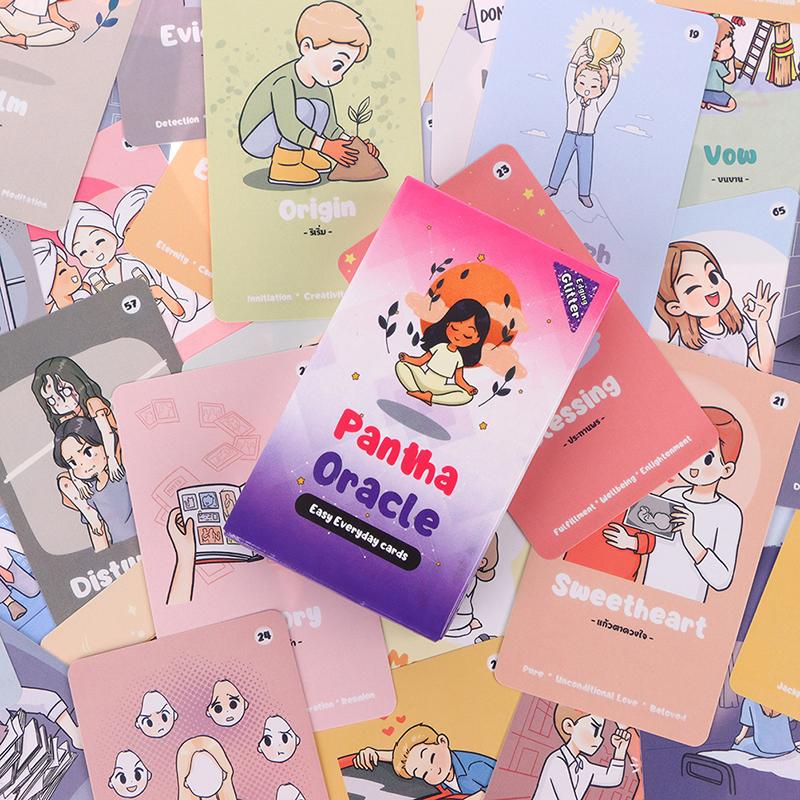 Pantha Oracle Card Tarot Prophecy Fate Divination Deck Family Party Board Game