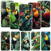 Tropical Toucan Phone Case For Xiaomi Redmi Note 15 14 13 12S 12 Pro Plus 11S 11E 11 11T 10S 10 Art Soft Pattern Cover Redmi Not