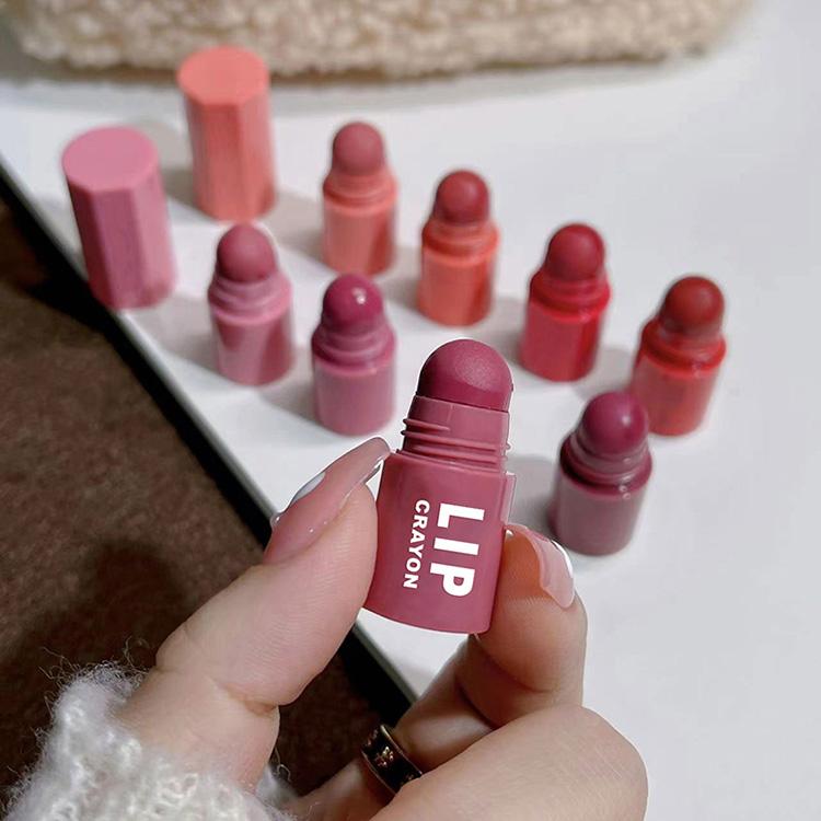 CAPPUVINI Crayon Lipstick Four-color Matte Velvet Multi-color Lipstick