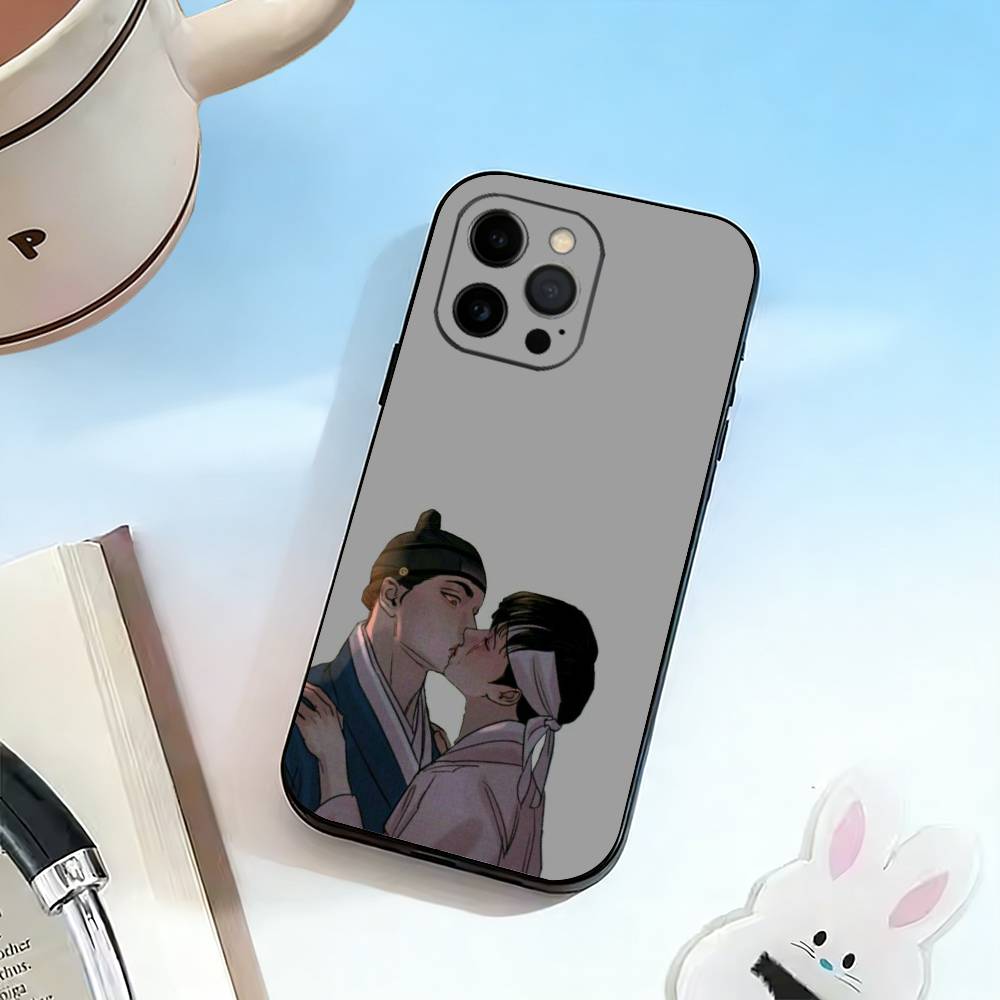 Painter of the Night Phone Case For iPhone 17,16,15,14,13,12,11 Plus,Pro Max,XS,Soft Silicone Black Cover