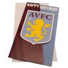 Aston Villa FC Crest Birthday Card