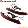 Rear Bumper Lights for Toyota Innova 2016 2017 2018-2021 Back Fog Light Lamp Lamps Brake Reflector LED 3-1 In