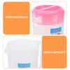 Measuring Cold Water Kettle Plastic Juice Pitcher Heat Resistant Lid Large Capacity Beverage Pot 2500Ml Iced Tea Coffee