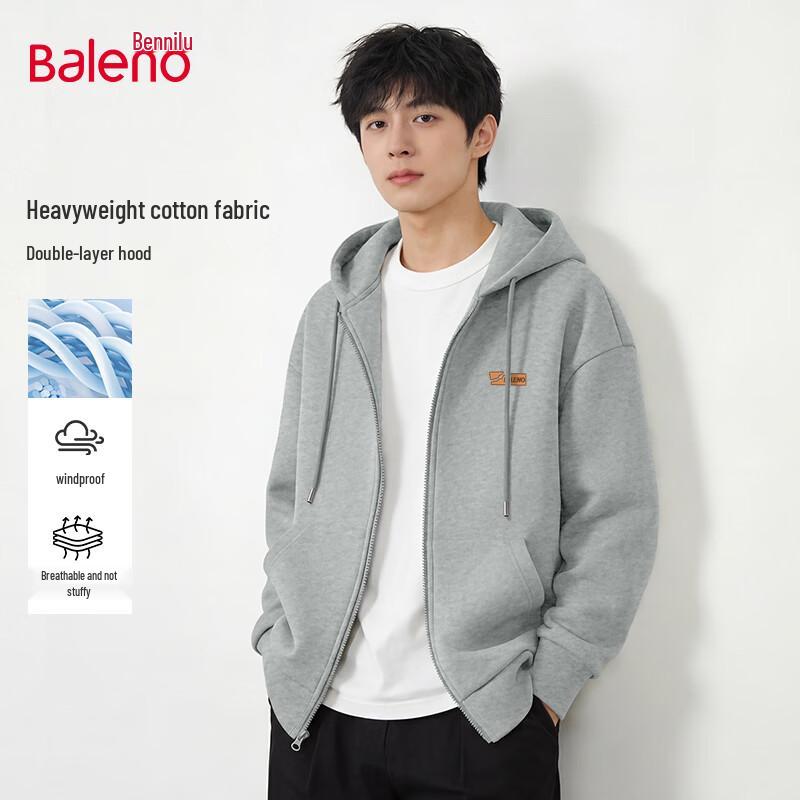 Baleno Unisex Heavyweight Hooded Jacket L