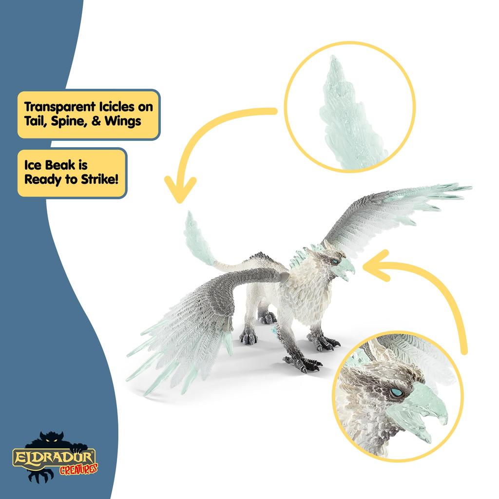 Schleich El Dorado Ice Griffin Figure 70143